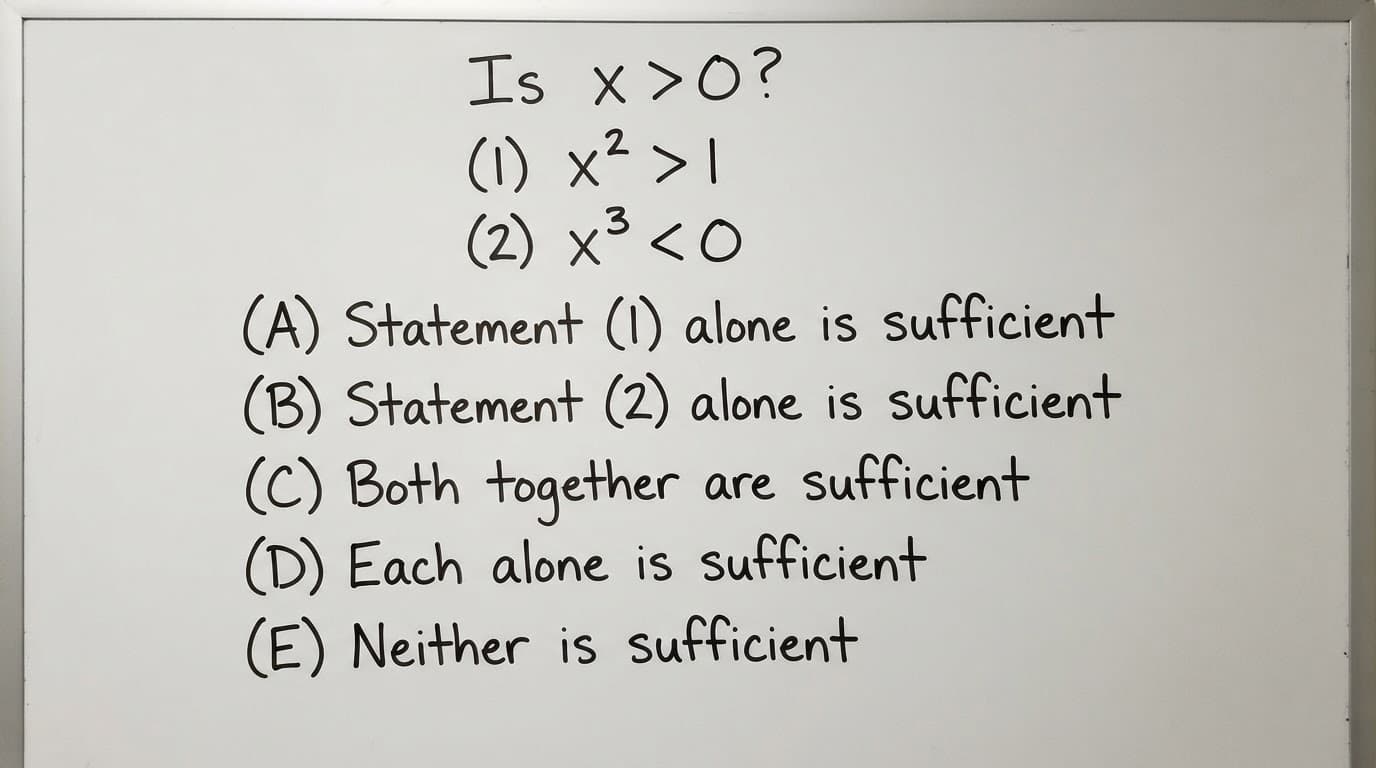 gmat data-sufficiency concepts