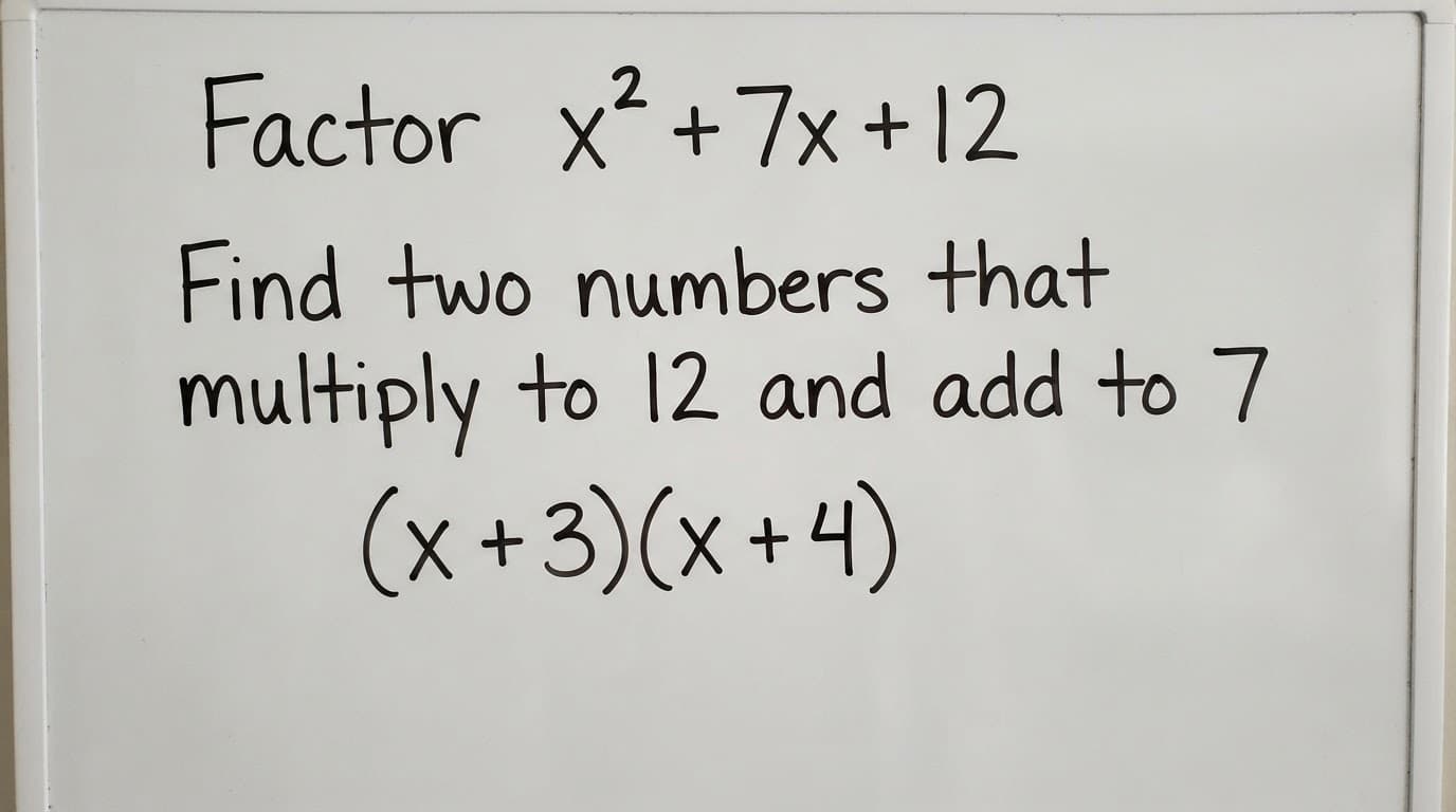 gre algebra concepts