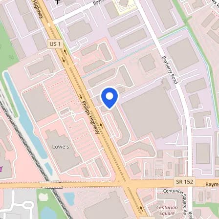 Map showing the location of Prometric Test Center in Jacksonville