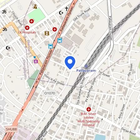 Map showing the location of Chennai Prometric in Chennai
