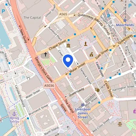 Map showing the location of Pearson Professional Centre - Liverpool in Liverpool
