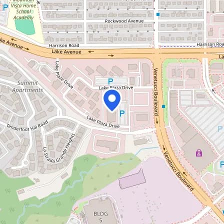 Map showing the location of Pearson VUE Test Center in Colorado Springs