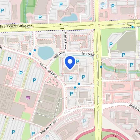 Map showing the location of Prometric in Ann Arbor