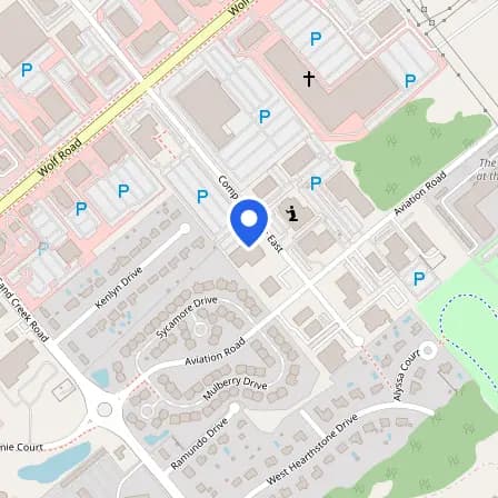Map showing the location of Prometric Test Center in Town of Colonie