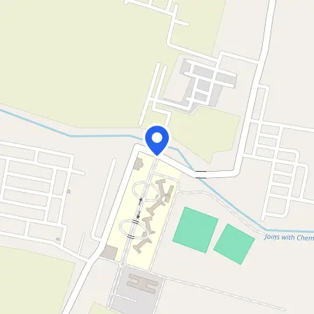 Map showing the location of Prometric Test Centre in Manimangalam