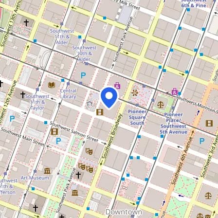Map showing the location of Pearson VUE Professional Center - Portland in Portland