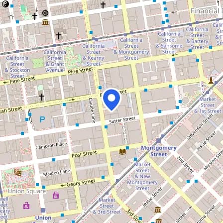 Map showing the location of Prometric Testing in San Francisco