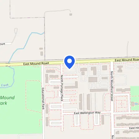 Map showing the location of Prometric Testing Center in Decatur