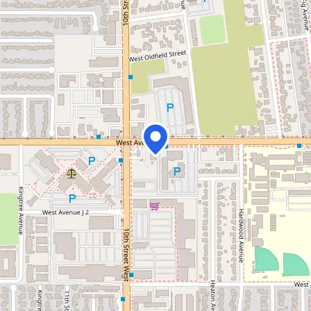 Map showing the location of Pearson Professional Testing Center in Lancaster