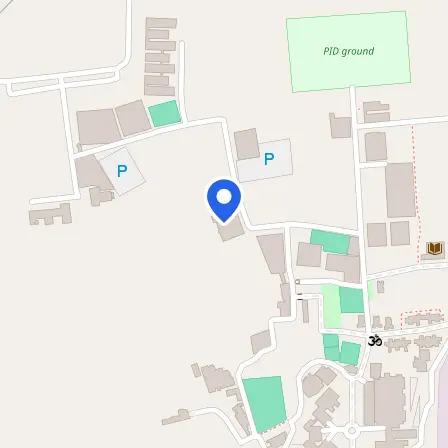 Map showing the location of Parul University Pearson VUE Select Test center, Vadodara in Dattapura