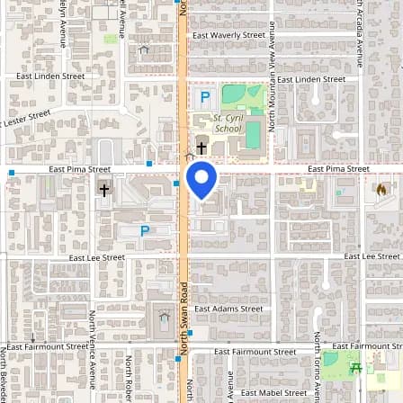 Map showing the location of Prometric Test Center in Tucson