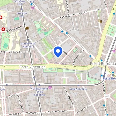 Map showing the location of Pearson Italia in Milano