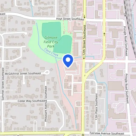 Map showing the location of Pearson Professional Center-Salem in Salem