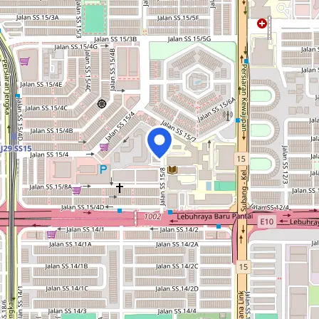Map showing the location of Pearson Official PTE Test Centre Subang Jaya in Majlis Bandaraya Subang Jaya