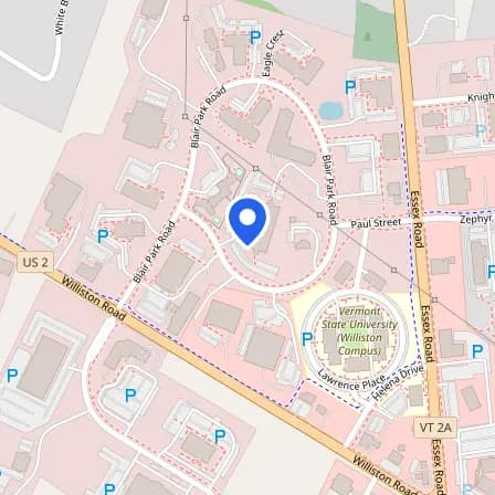 Map showing the location of Prometric Test Center in Taft Corners
