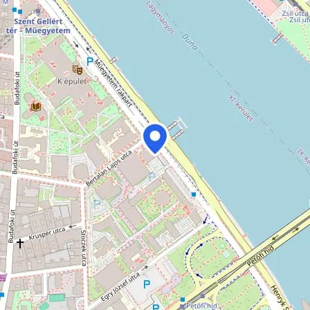 Map showing the location of Prometric Test Center in Budapest