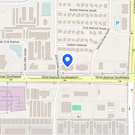 Map showing the location of Pearson Professional Center in Fargo
