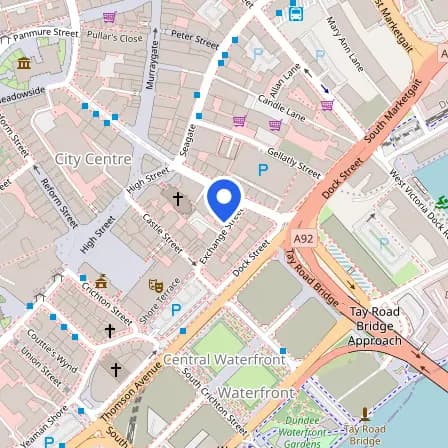 Map showing the location of Pearson Professional Centres-UK Dundee in Dundee