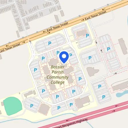 Map showing the location of Prometric Testing Center in Bossier City