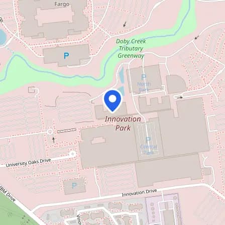 Map showing the location of Pearson in Charlotte