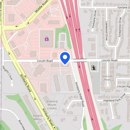 Map showing the location of Prometric in Bettendorf