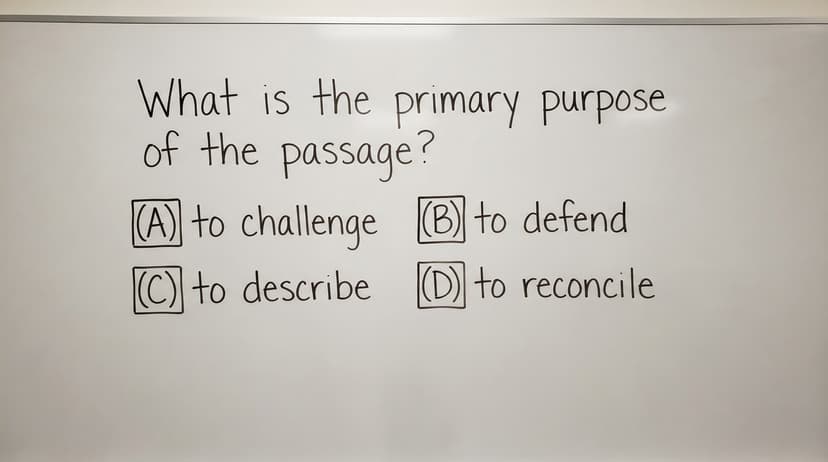 Reading Comprehension study guide