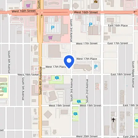 Map showing the location of Prometric Test Center in Yuma