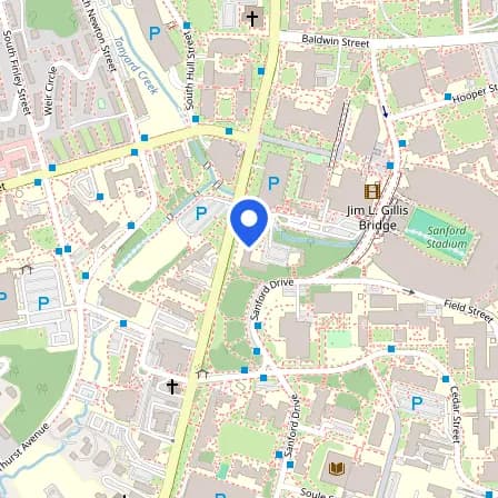 Map showing the location of Prometric Test Center in Athens