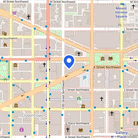 Map showing the location of Pearson Professional Center in Washington