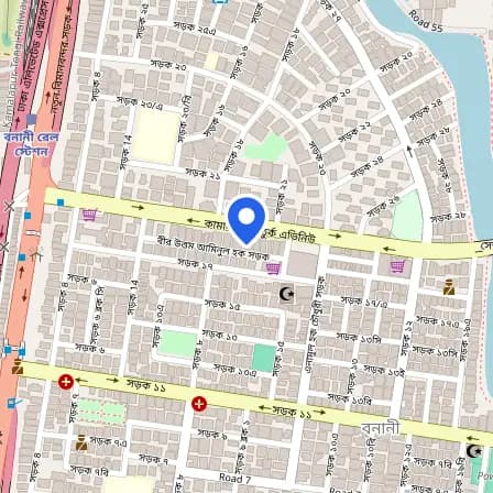 Map showing the location of Prometric Test Center in Dhaka