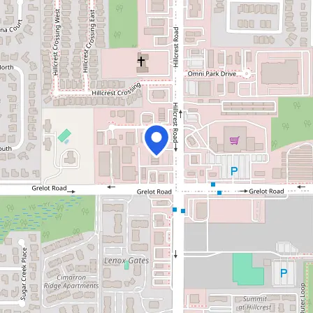Map showing the location of Prometric Test Center in Mobile