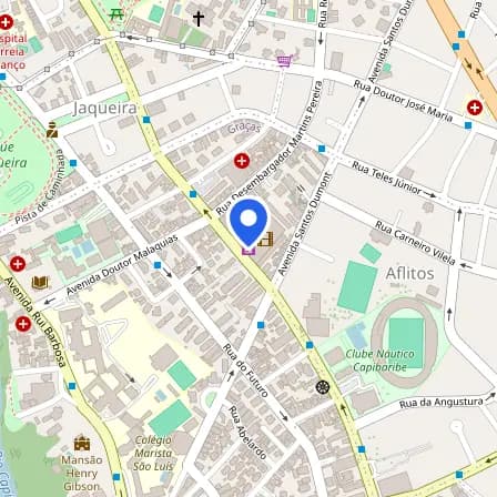 Map showing the location of Prometric Test Center in Recife