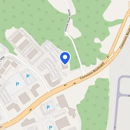 Map showing the location of Prometric Testing Center in Wilmington Manor