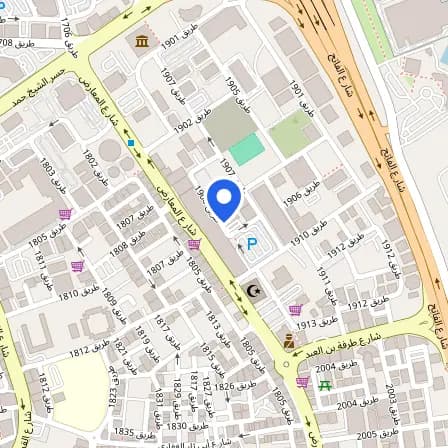 Map showing the location of Prometric Test Center in Manama