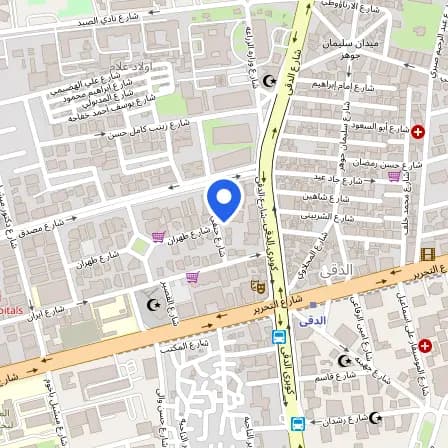 Map showing the location of Prometric Test Center in Giza