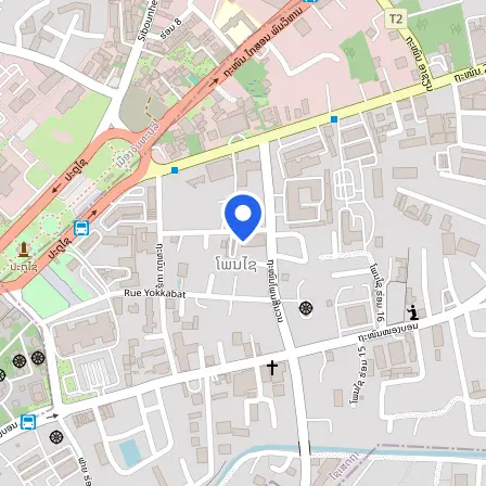 Map showing the location of Pearson VUE Authorised Test Centre Select in Vientiane Capital
