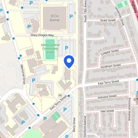 Map showing the location of Prometric Test Center in Pocatello