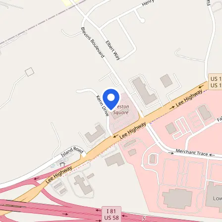 Map showing the location of Prometric Test Center in Bristol