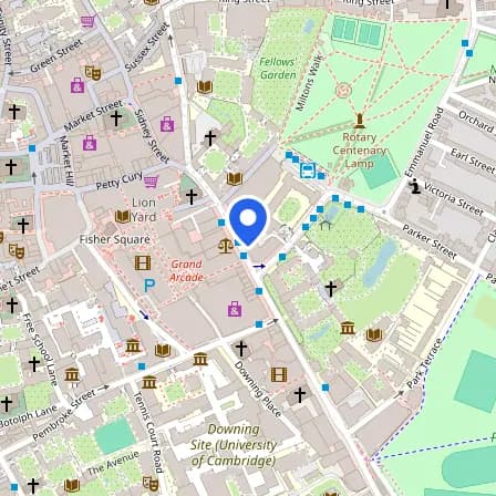 Map showing the location of Pearson Professional Centres-UK Cambridge in Cambridge