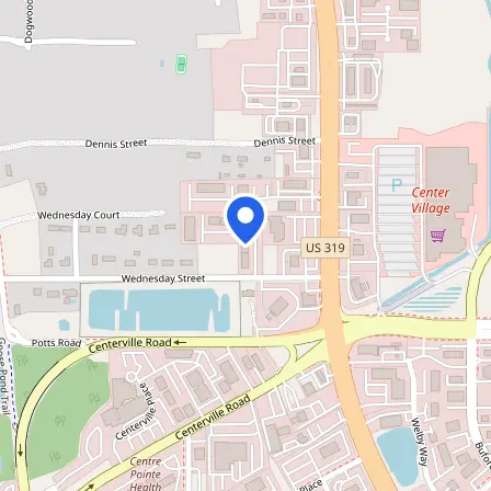 Map showing the location of Pearson Professional Centers-Tallahassee FL in Tallahassee
