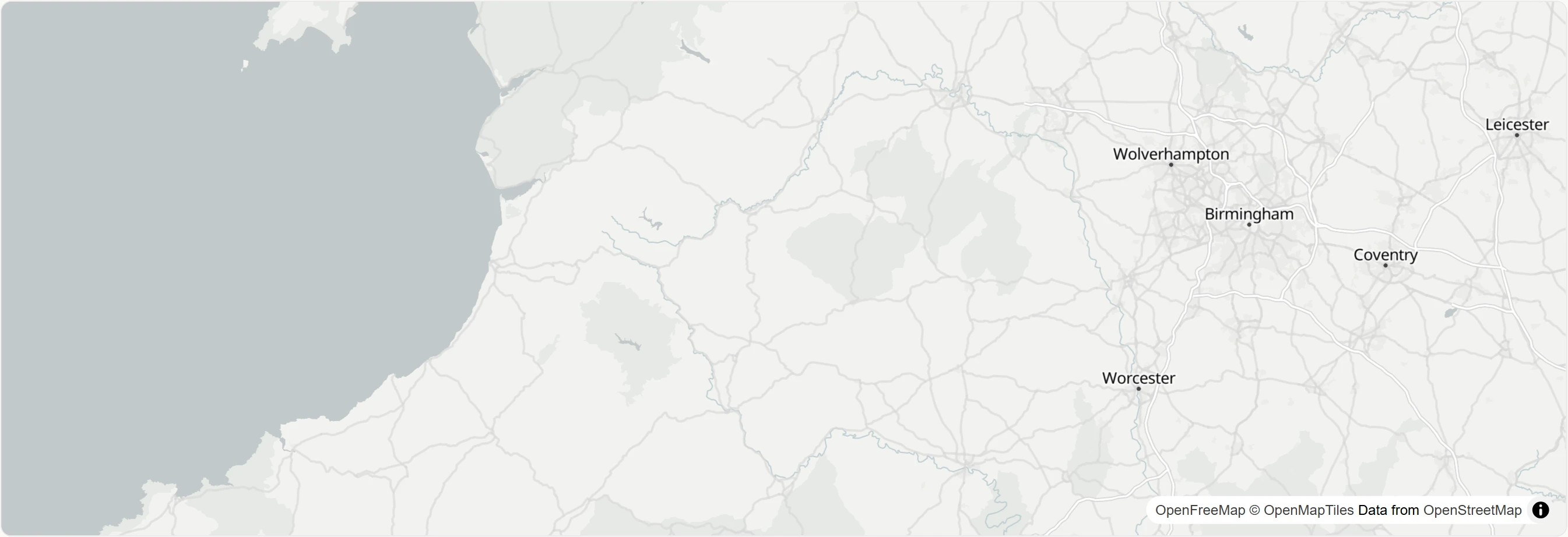 Map showing test center locations. Click to interact.