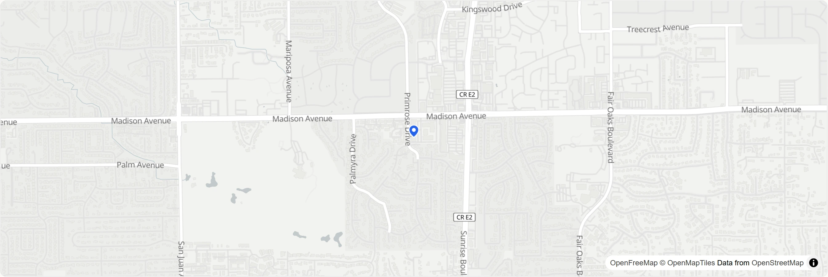 Map showing test center locations. Click to interact.