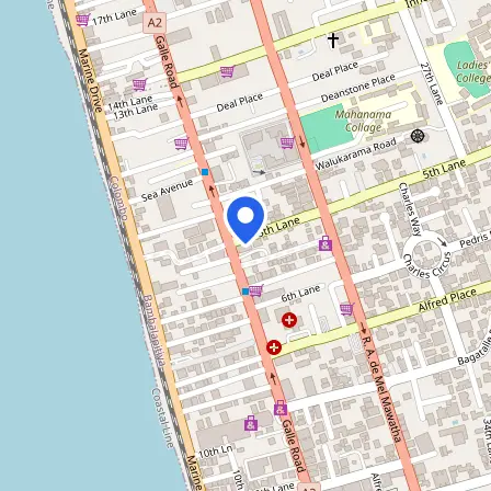 Map showing the location of Foreign Examination Bureau Ltd in Colombo