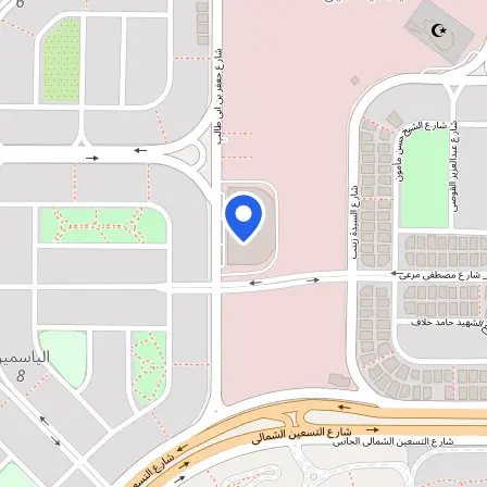 Map showing the location of Harmony IELTS Testing Center in New Cairo