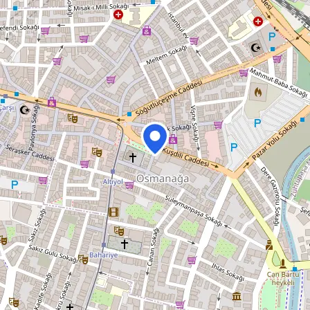 Map showing the location of IDP Education CD IELTS Test Centre - Kadıköy in Kadıköy