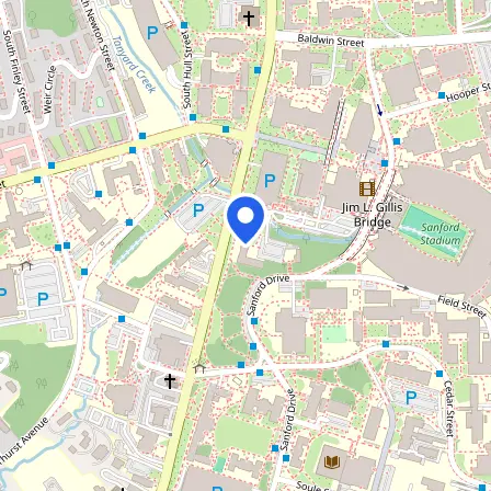 Map showing the location of Prometric Test Center in Athens