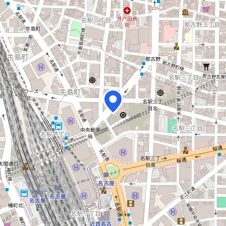 Map showing the location of aerialview Test Center in Nagoya