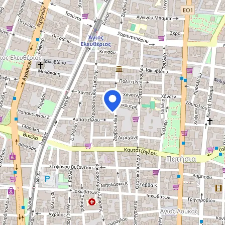 Map showing the location of EPiQ Assessment in Athens