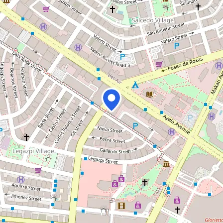 Map showing the location of IDP IELTS Test Center - Makati in Makati