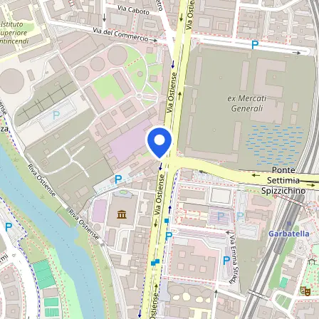 Map showing the location of British Council Roma in Rome